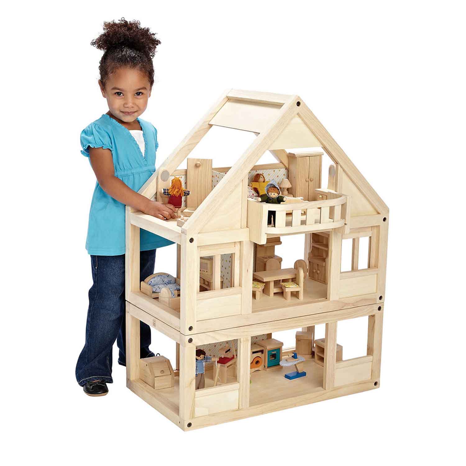 My First Dollhouse with Basement | Becker's School Supplies