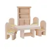 Classic Dining Room Dollhouse Furniture