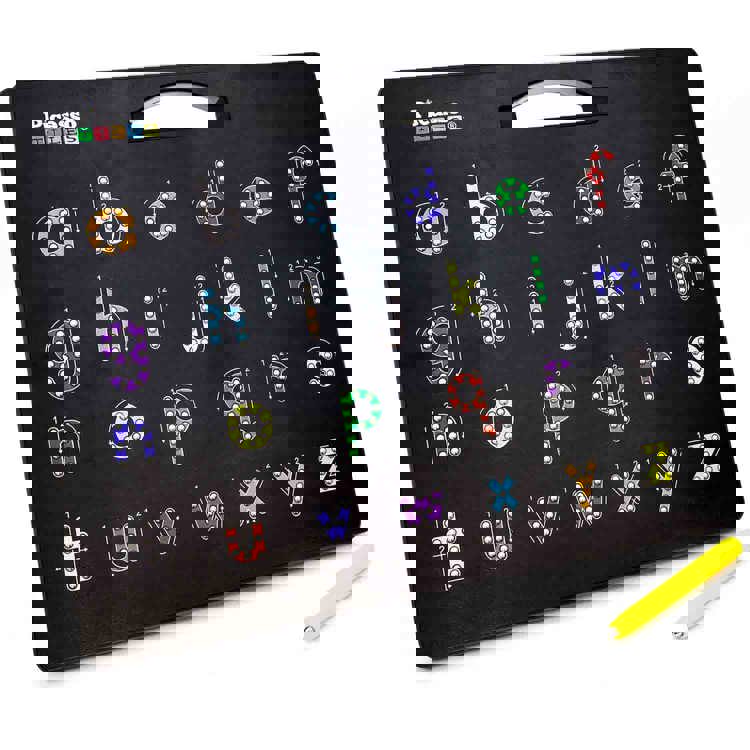 Double-Sided Magnetic Alphabet Board