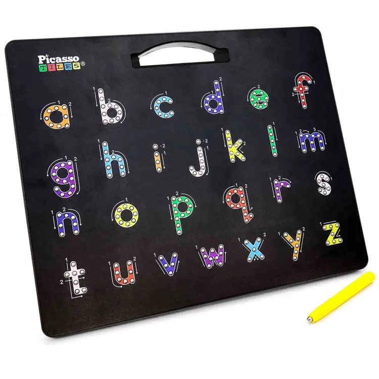 Double-Sided Magnetic Alphabet Board
