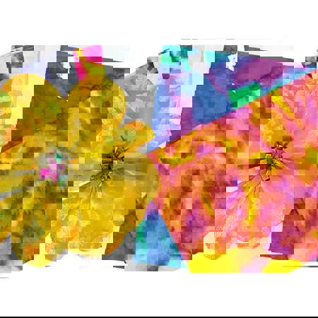 Color Diffusing Paper