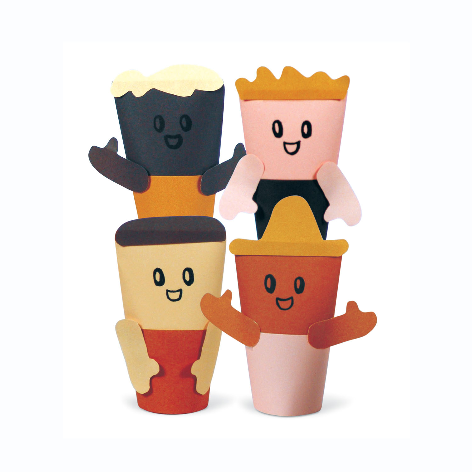 Skin Tone Craft Paper | Skin Tone Construction Paper | Becker's