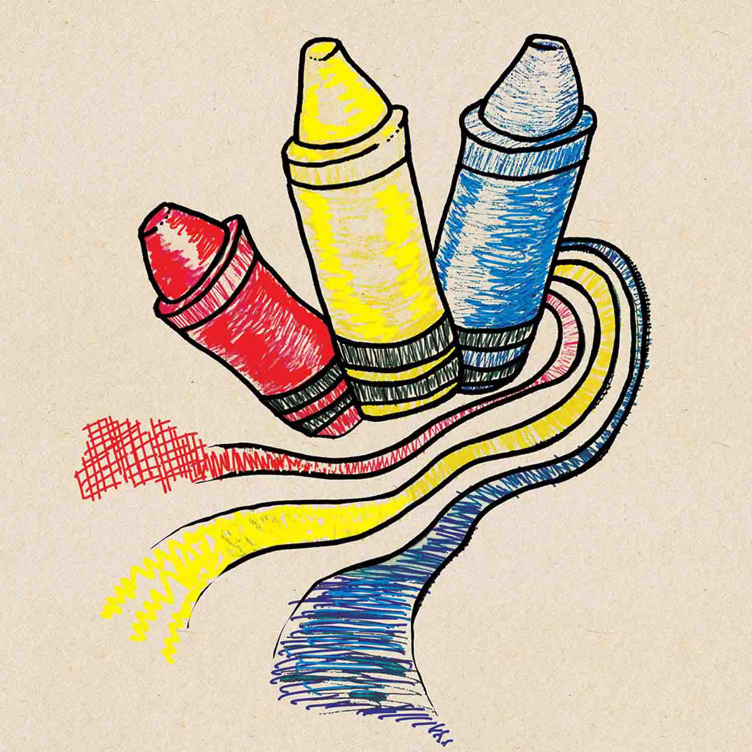 Crayon Paper Becker's School Supplies