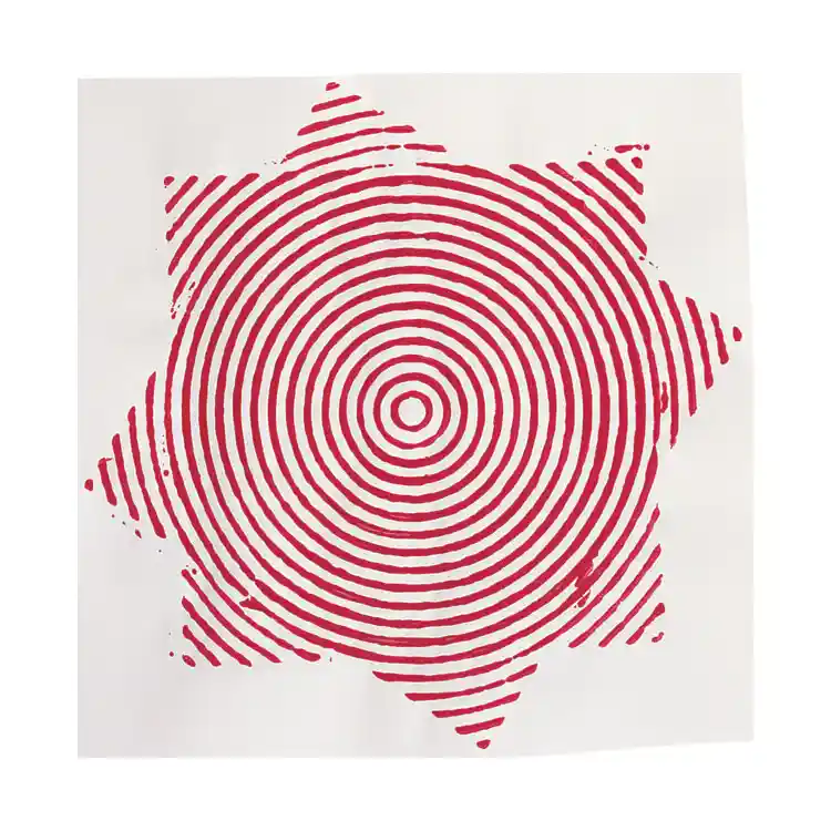 Optical Illusion Rubbing Plates