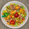 Rainbow Felt Bowls and Balls