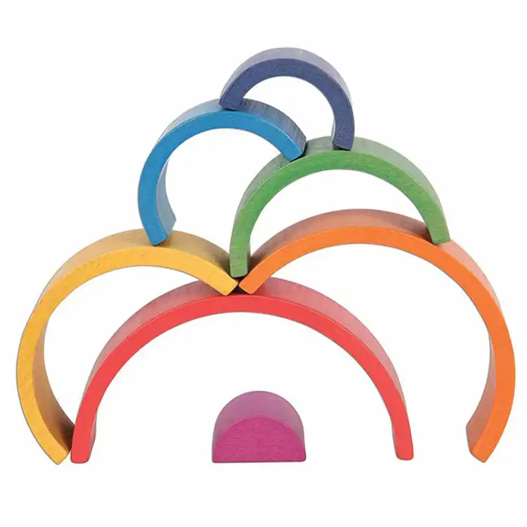 Nesting Shapes Example Rainbow Nesting Shapes Set | Becker's School Supplies