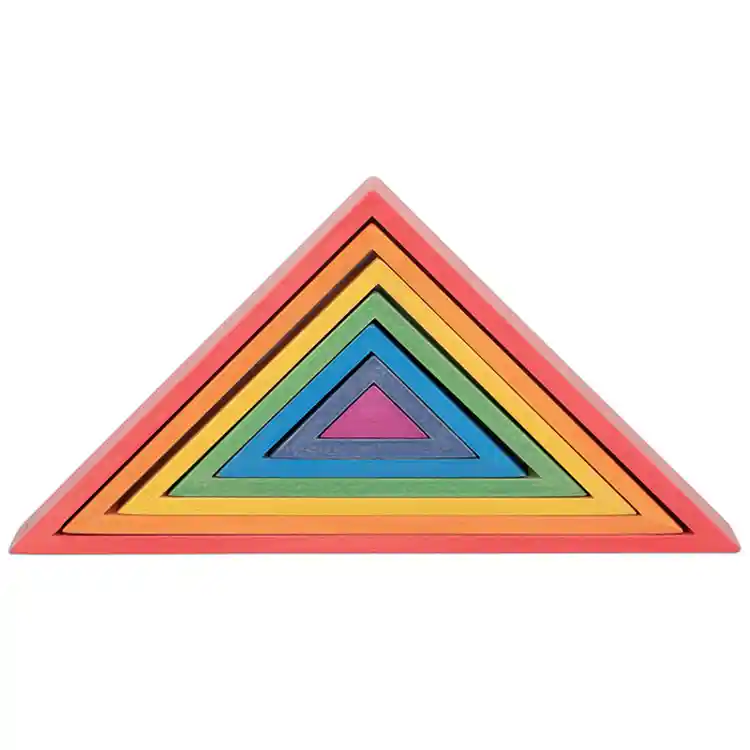 Rainbow Nesting Triangles