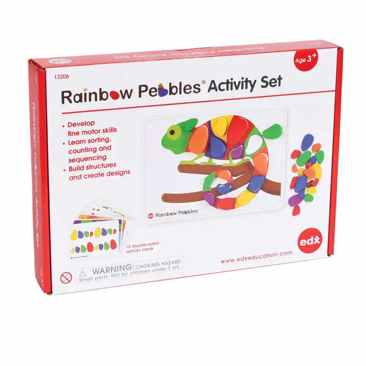 Rainbow Pebbles Activity Set