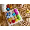 Rainbow Rings & Pegs Set