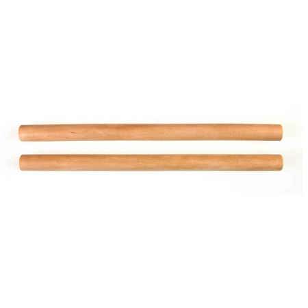 Natural Wood Rhythm Rounders, 12 Pair Set