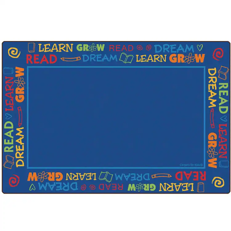 Read to Dream Border Classroom Rug