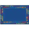 Read to Dream Border Classroom Rug, Rectangle 4' x 6'