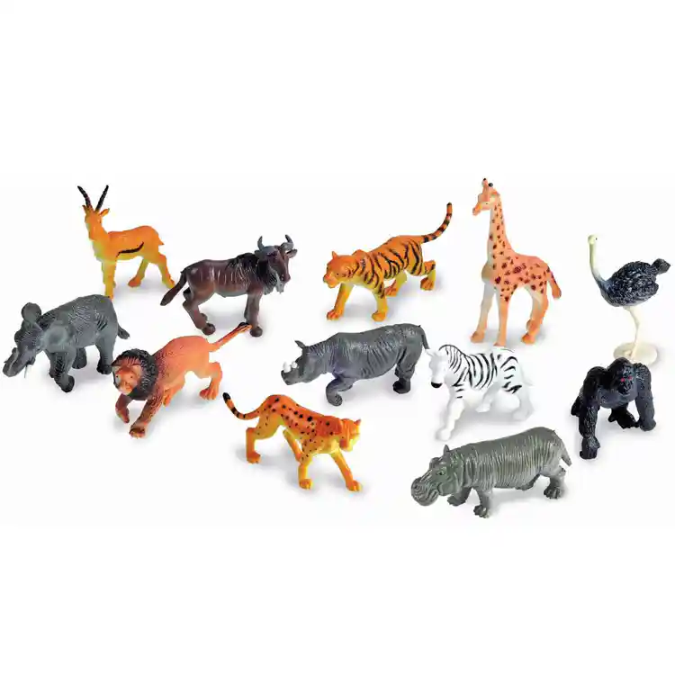 Realistic Jungle Animal Counters