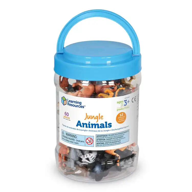 Realistic Jungle Animal Counters