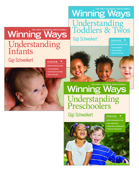 Understanding Infants, Toddlers & Twos, and Preschoolers, Set of 3
