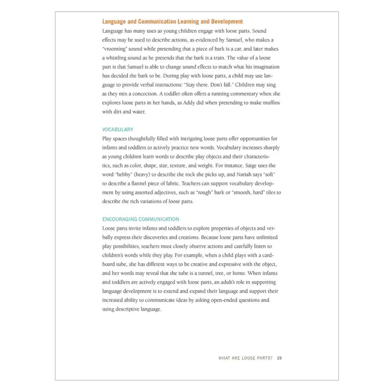 Loose Parts Resource Books
