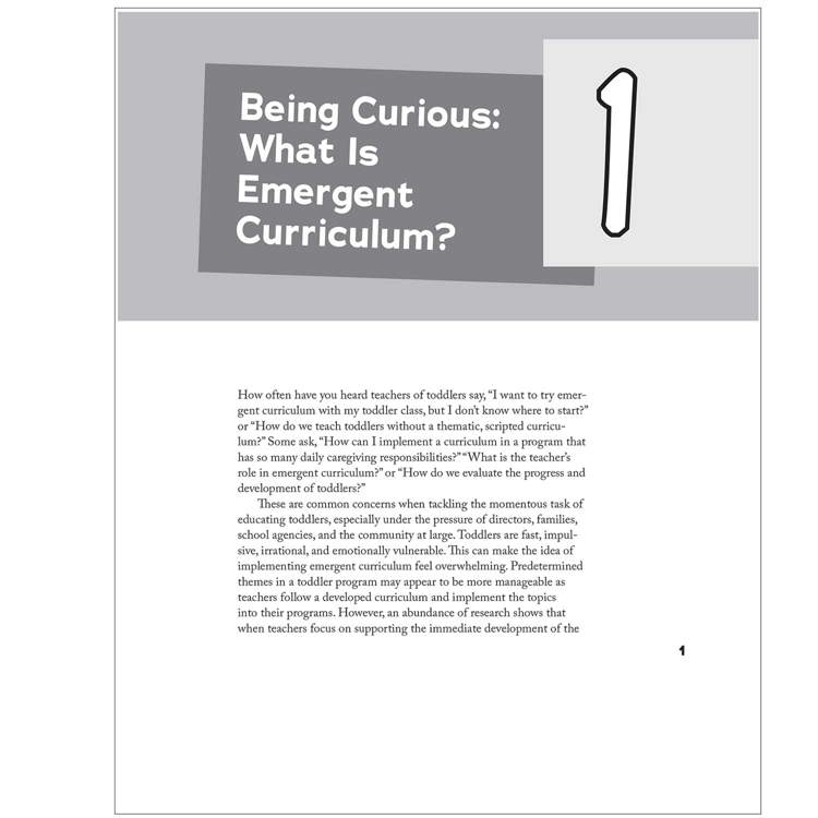 Emergent Curriculum with Toddlers: Learning Through Play
