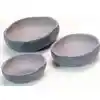 Rustic Bowls, Set of 3