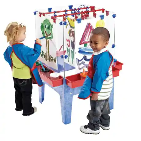 4-Station Toddler Easel