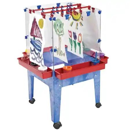 4-Station Space Saver Easel