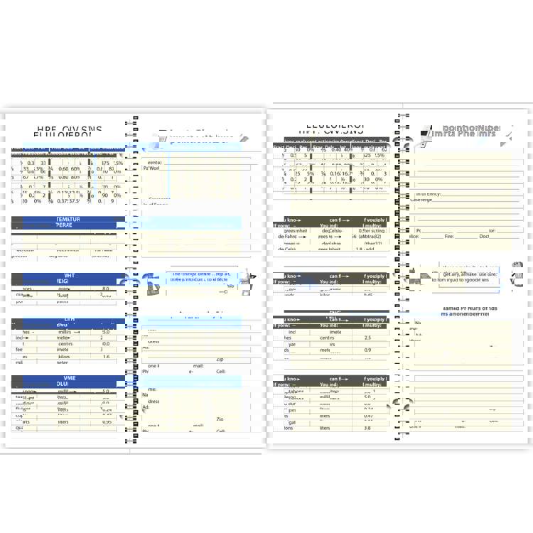 Student Assignment Books, Set of 10