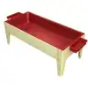 Sand & Water Activity Center, Sandstone, 18"H Toddler Height, no Casters
