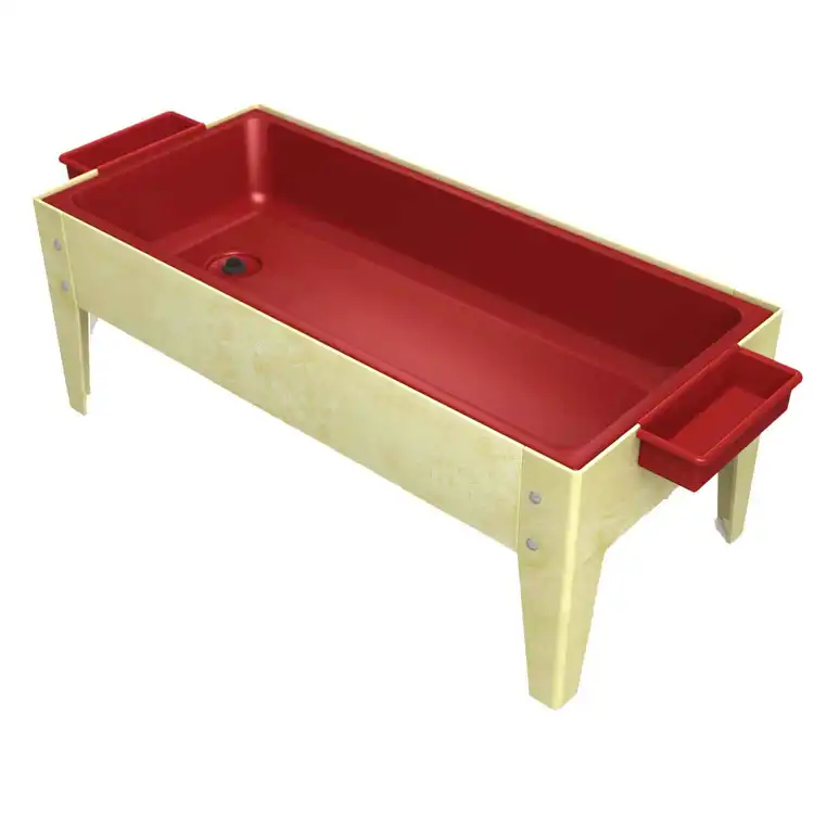 Sand & Water Activity Center, Sandstone, 18"H Toddler Height, no Casters