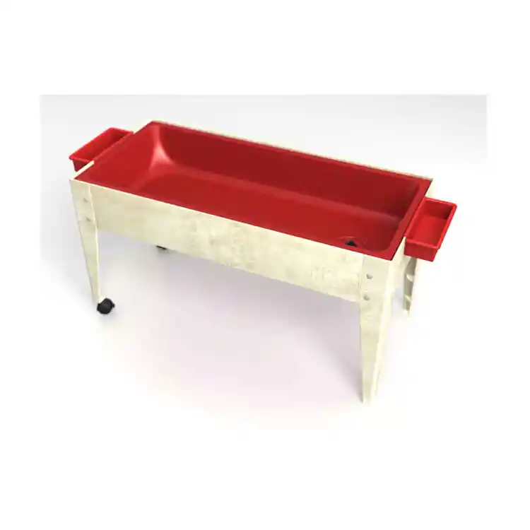 Sand & Water Activity Center, Sandstone, 24"H Standard Height, with Casters