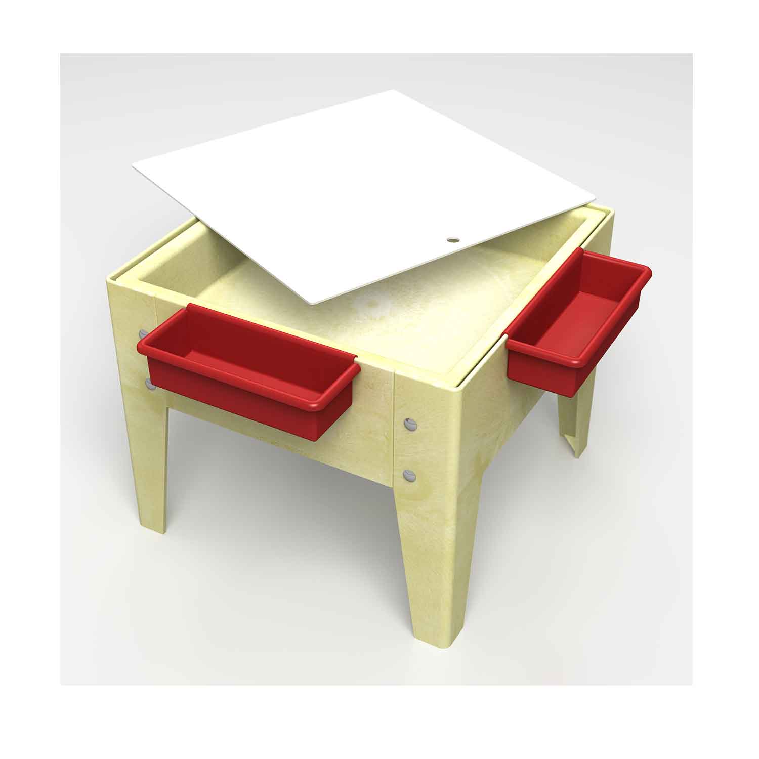 Mobile Activity Table Mobile Mite Sensory Activity Table, Toddler - Sandstone | Becker's