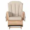 SafeRocker™ Glider Rocker with Vinyl Cushion