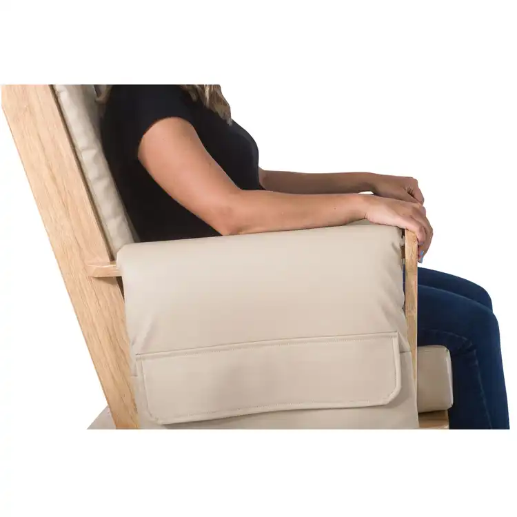 SafeRocker™ Glider Rocker with Vinyl Cushion