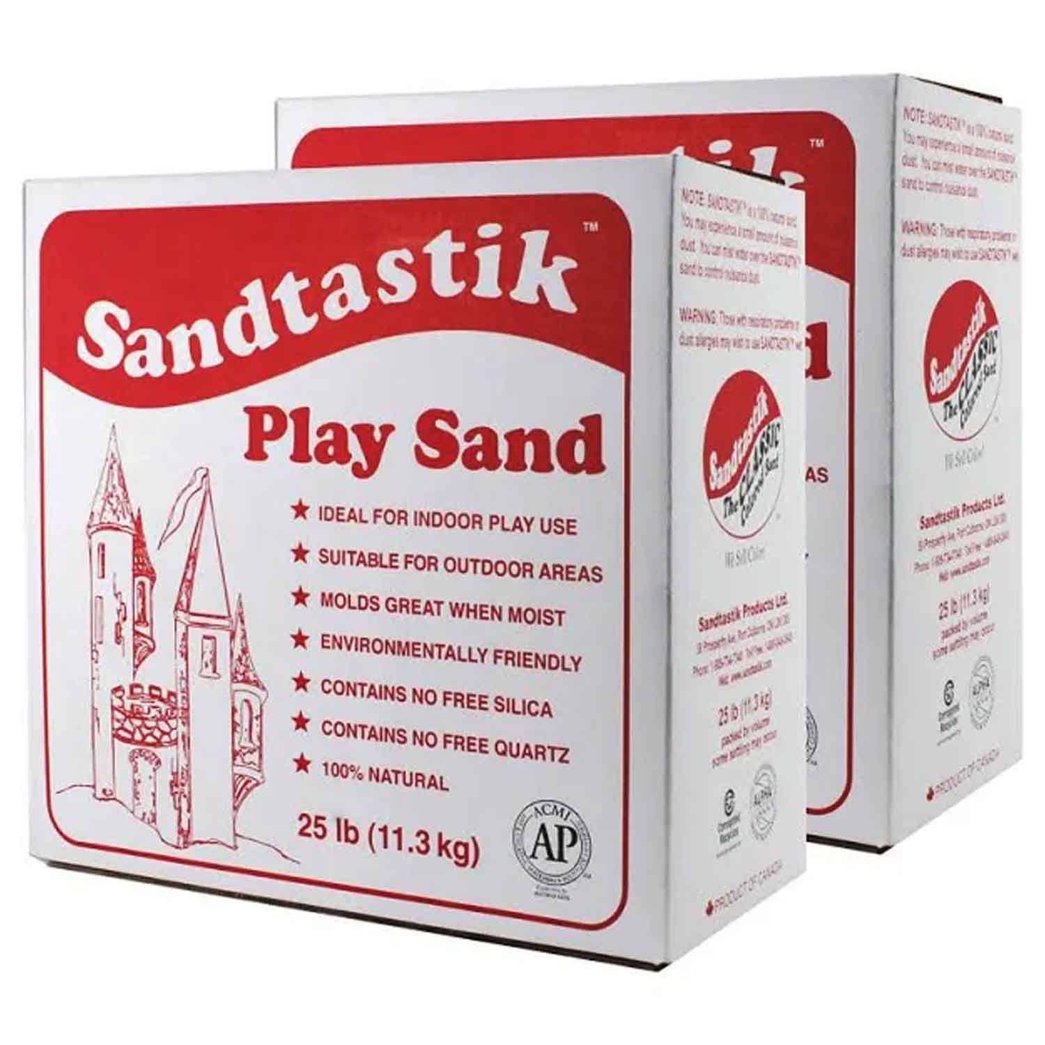 Sandtastik White Sand – 1 Lb Beutel, Feiner Spiel- & Bastelsand Aus Kanada Sandtastik White Sand 1 Lb