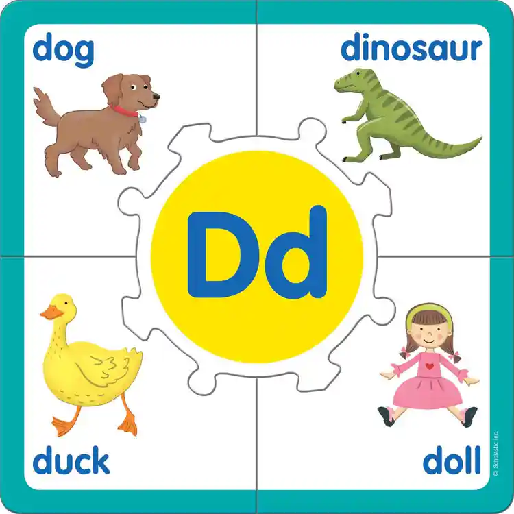 Learning Puzzles:  Beginning Sounds