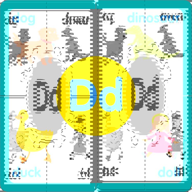 Learning Puzzles:  Beginning Sounds