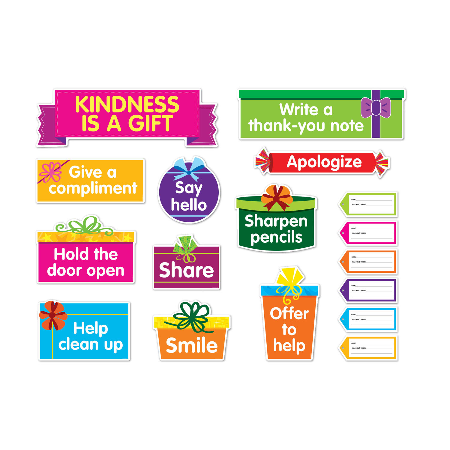 Kindness is a Gift Bulletin Board Set