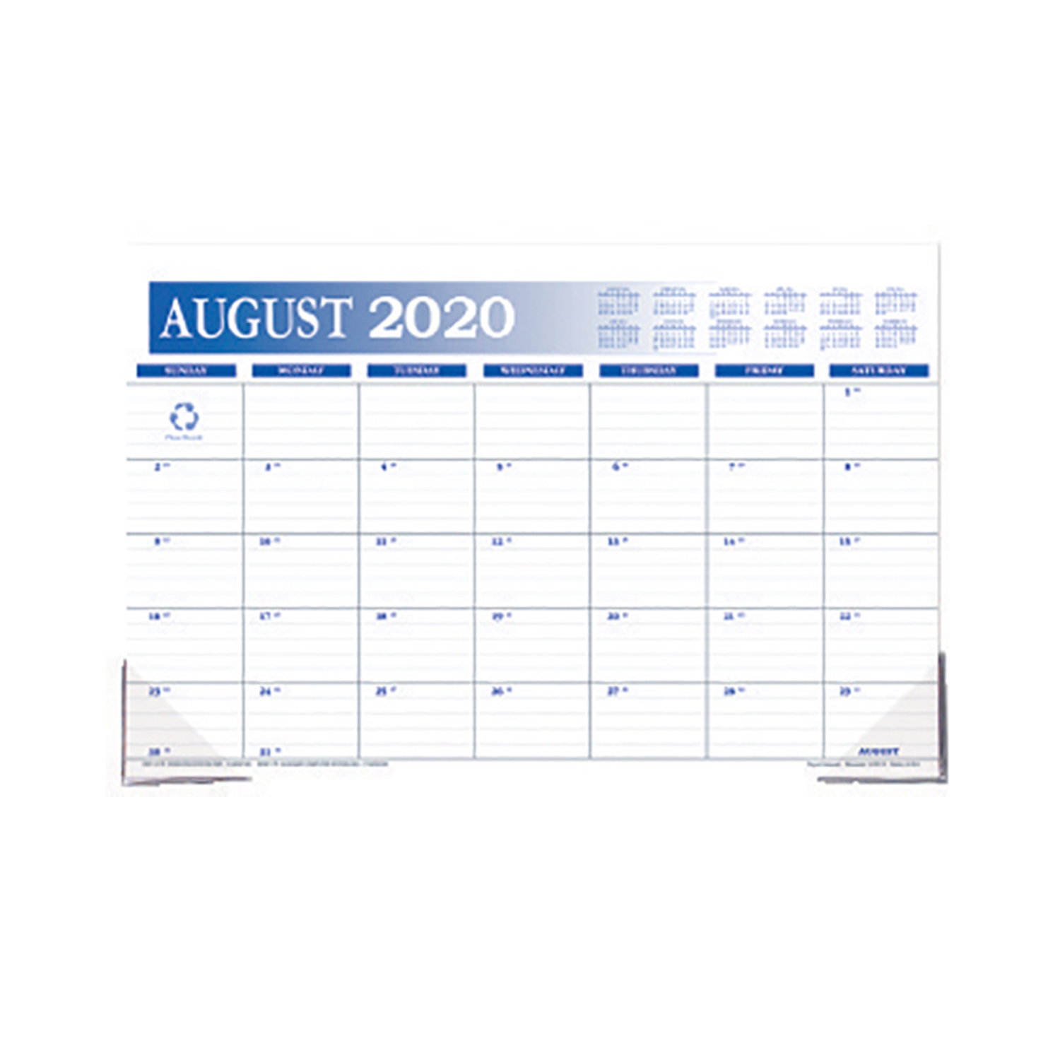 Academic Desk Pad Calendars Becker's School Supplies
