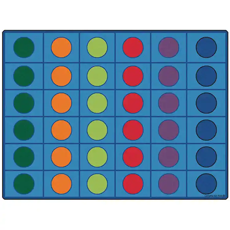 Seating Circles Classroom Rug