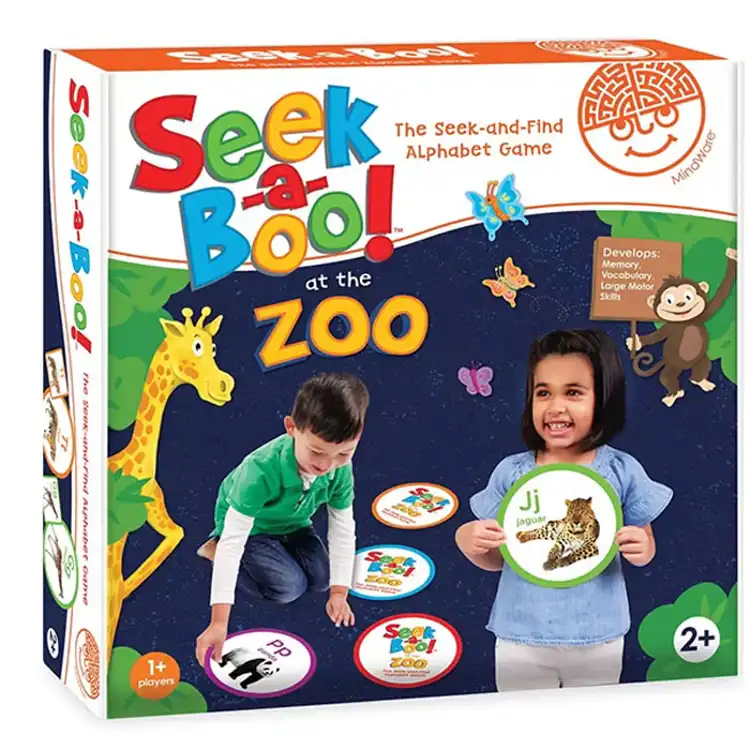 Seek-A-Boo At The Zoo Alphabet Game