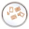 Sensory Magnetic Mirror Tray & Wooden Stand
