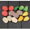Sensory Play Stones, Pizza Toppings