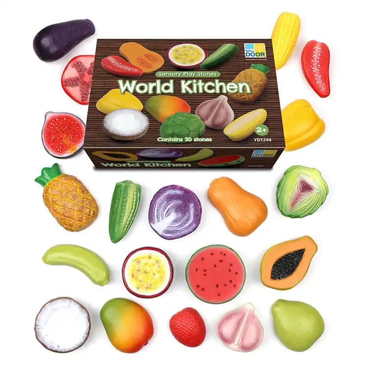 Sensory Play Stones, World Kitchen