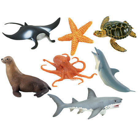 Sea Life Realistic Animals
