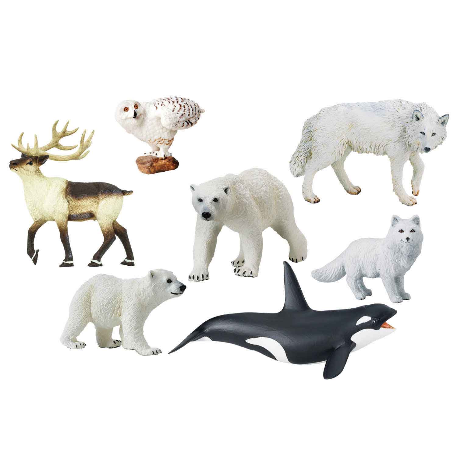 SCHLEICH World of Nature POLAR Choose for 20 different animals all with Tags 