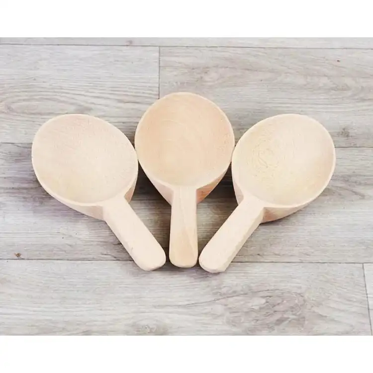 Short Handle Wooden Spoons