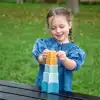 SiliSoft Star Stacking Cups