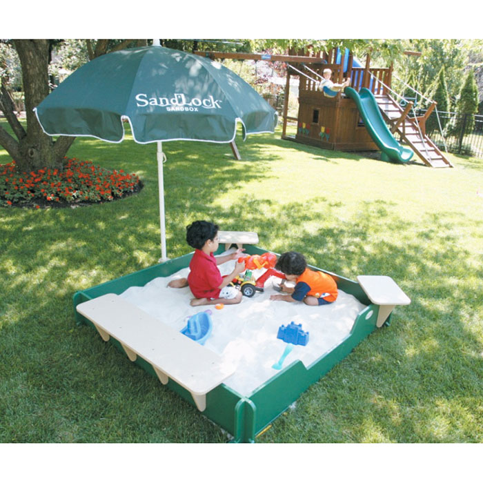 Sandlock® Sandbox Umbrella for Playgrounds Becker's