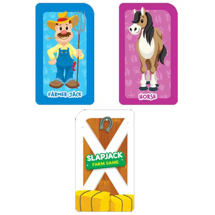 Slapjack Farm Card Game