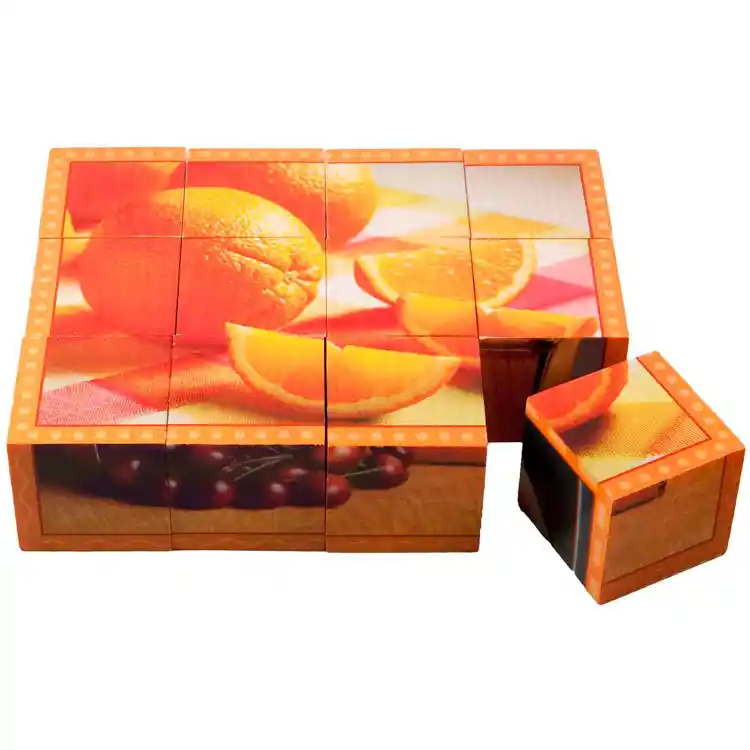 Fruits Cube Puzzle