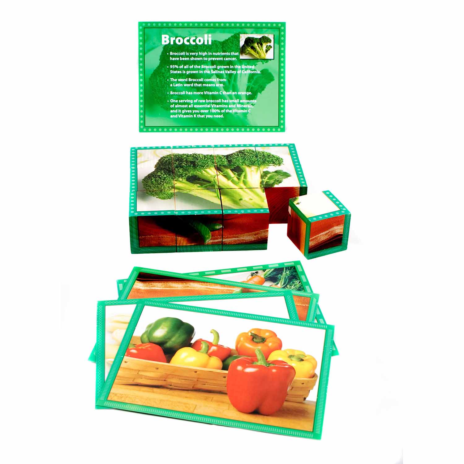 Vegetables Cube Puzzle