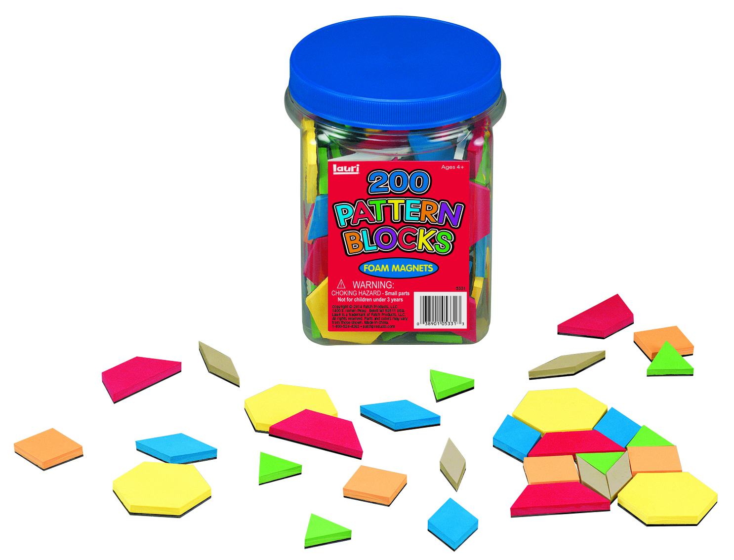 magnetic pattern blocks